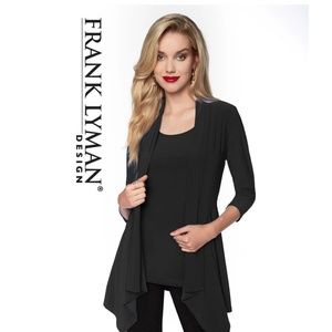 🌷Frank Lyman Design Black Open Cardigan🌷